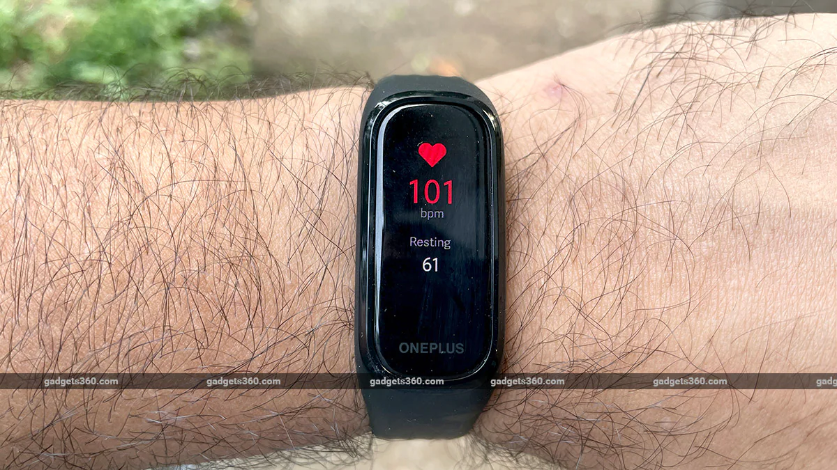 oneplus band heart rate gadgets360 OnePlus Band Review