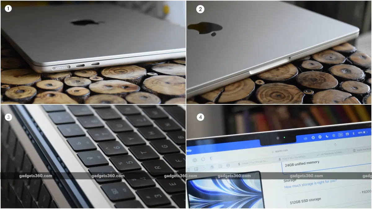 apple macbook air m2 review design gadgets360 ee
