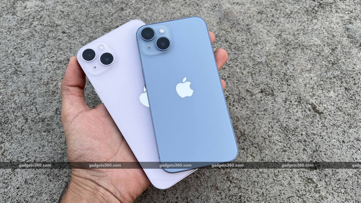 iphone 14 plus rear hand ndtv iphone 14